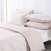 RUIKASI RKSB-0323 Custom size ultra-quilted duvet cover set in bedding set duvet cover pink colour bedding set