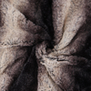 RKS-0222 Ruikasi Grace Stripped Pv Fleece Blanket with Warm Sherpa Backside