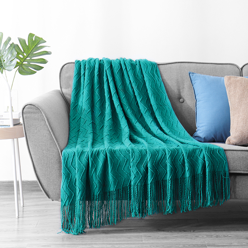 RKS-0374 Knitted Blanket 100% Acrylic