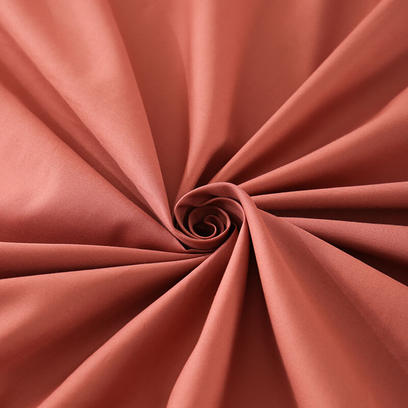 RUIKASI RKSB-0254 Luxury Silky 100% Cotton Sateen Duvet Cover Set with Flat Sheet Zipper Closure