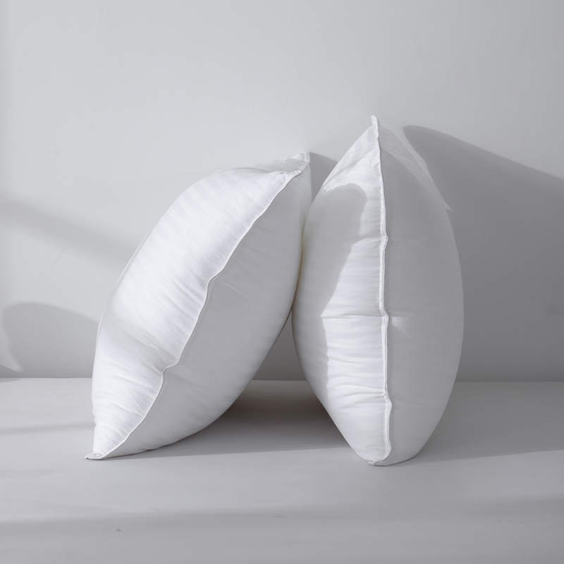 RUIKASI RKSB-0414 Factory supplier super soft soft fluffy deep sleep pillow fiber polyester pillow microfiber pillow
