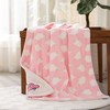 RKS-0048 Printing Sheep and Embroidery Car Premium Baby and kids’ Blanket