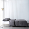 RUIKASI RKSDV-0381-3 Pieces Soft comforter bedding set Grey Duvet with 2 Pillowcase Set