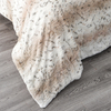 RKS-0315 Multiple Color Choice Printing Faux Fur & Sherpa Throw Blanket 