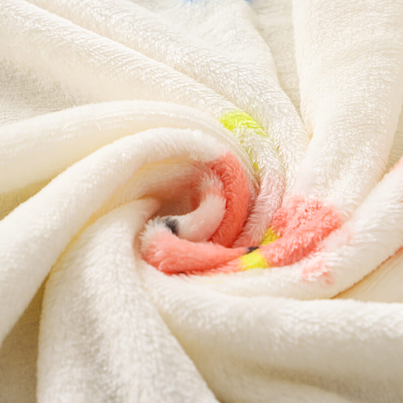 RKS-0141 Cheap Wholesale Throw Fluffy Blankets Flannel Fleece Blanket