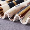 RKS-0150 Europe Style Custom Printed Flannel Blanket Cozy Sherpa Plush Throw 