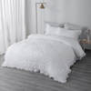 RUIKASI RKSB-0356 White Microfiber sheet set seersucker bedding seersucker duvet cover