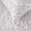 RKSB-0304 Elegant Lace Decoration Design 100% Microfiber Duvet Cover Set Bed Sheet Flat Sheet
