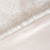 RKS-0020 Pink Luxury Long Pile Faux Fur Plush Fleece Blanket Throw