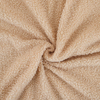 RKS-0340 RUIKASI Simple Solid Warm Light Coral Sherpa Fleece Throw Blanket for Sofa